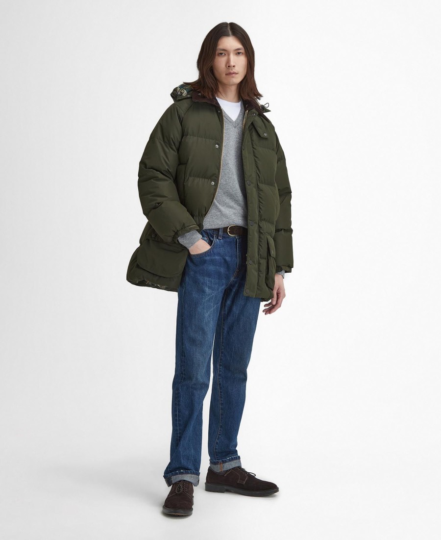 jaqueta acolchoada oversized beaufort