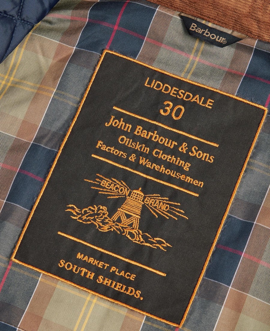 jaqueta acolchoada liddesdale de 30º aniversário