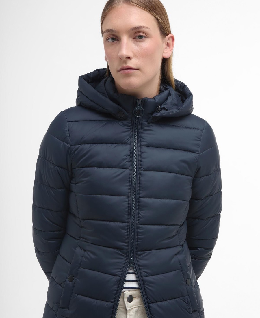 jaqueta acolchoada barbour shaw