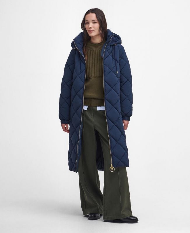 jaqueta acolchoada kirkton longline