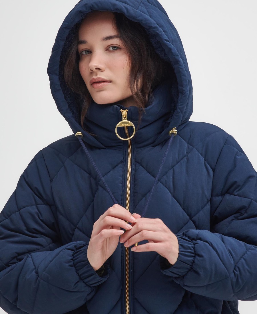 jaqueta acolchoada kirkton longline