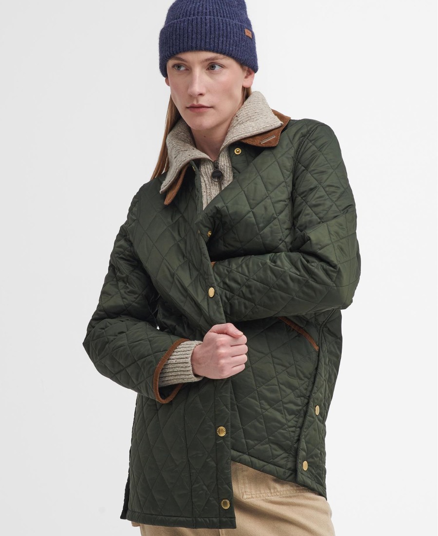 jaqueta acolchoada liddesdale moderna dos anos 30