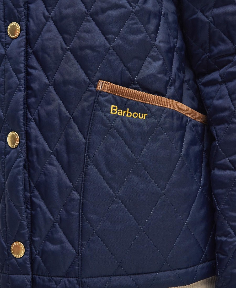 jaqueta acolchoada cropped liddesdale anos 30
