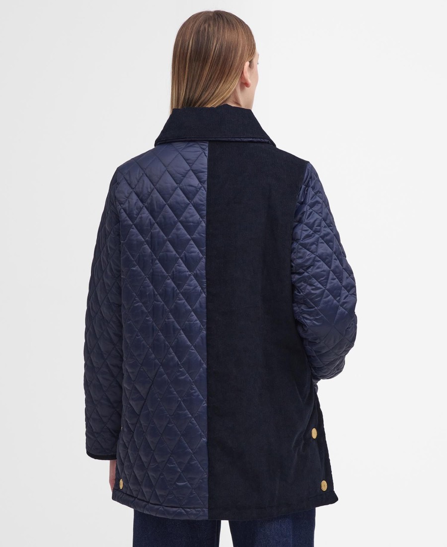 jaqueta reeth patchwork matelassada