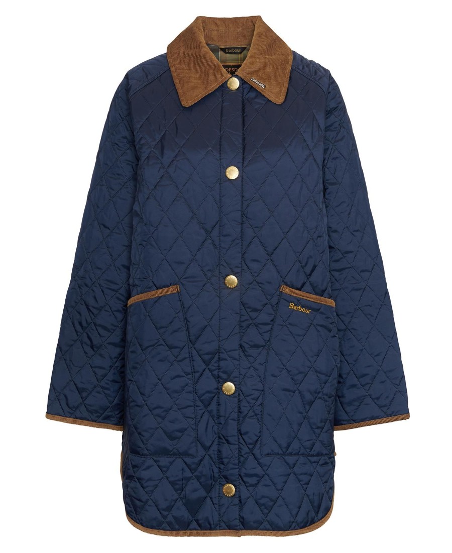 jaqueta acolchoada oversized liddesdale anos 30