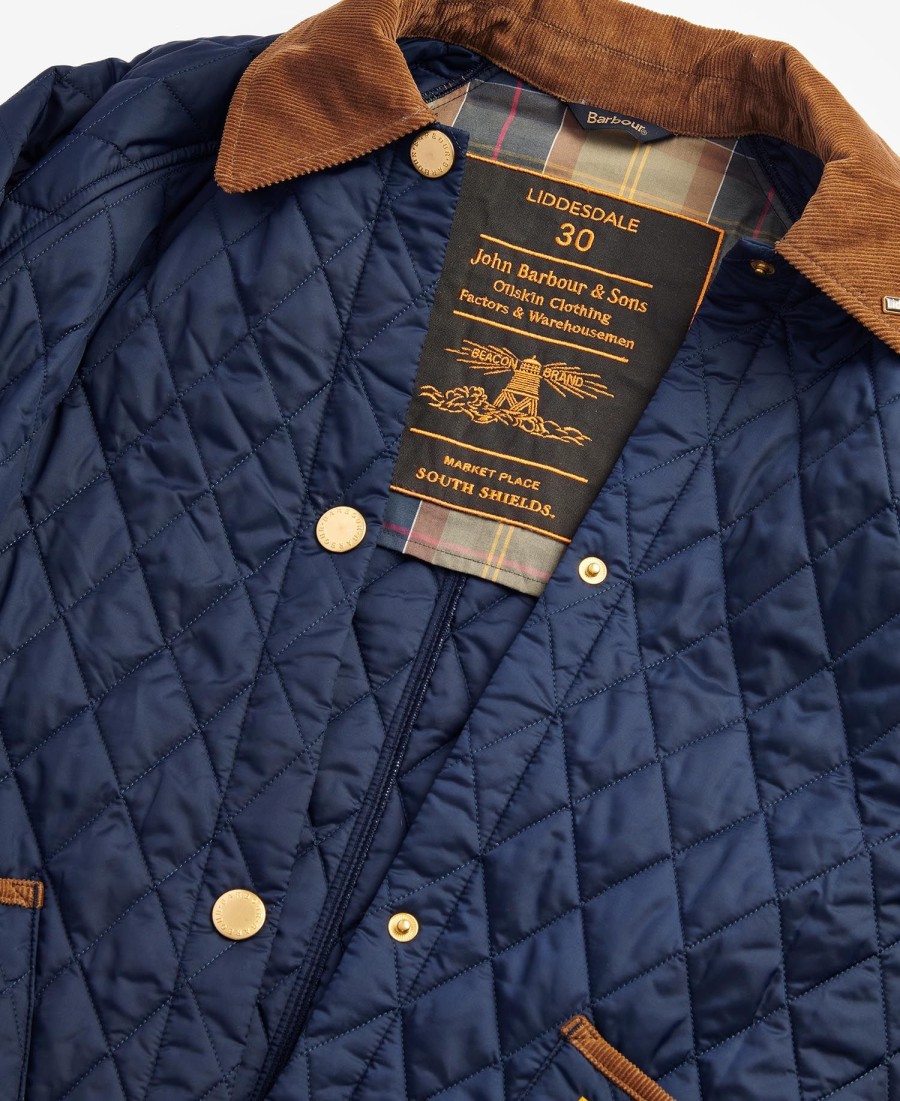 jaqueta acolchoada oversized liddesdale anos 30
