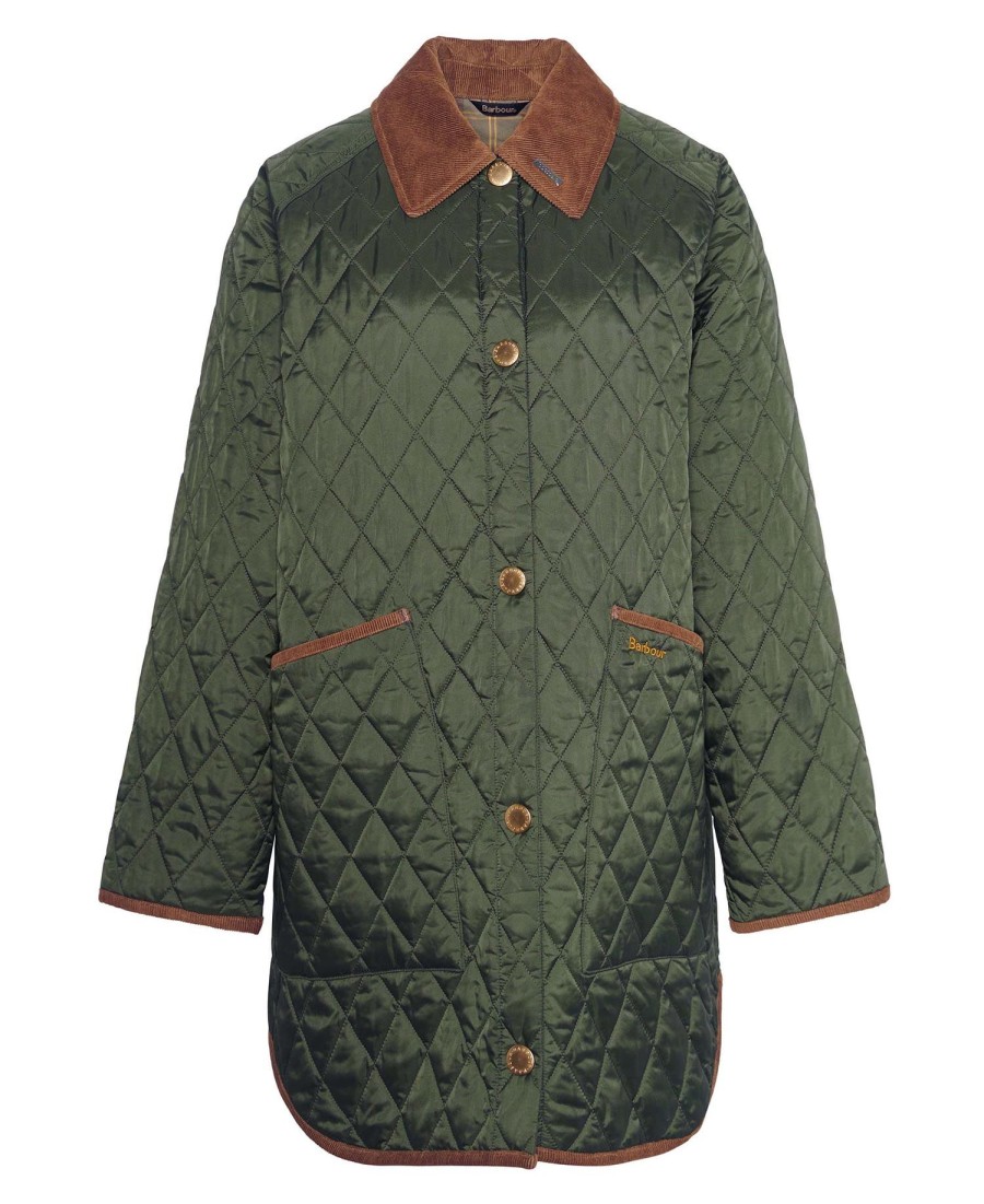 jaqueta acolchoada oversized liddesdale anos 30