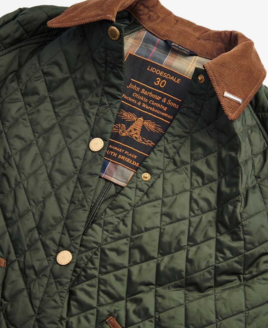 jaqueta acolchoada oversized liddesdale anos 30