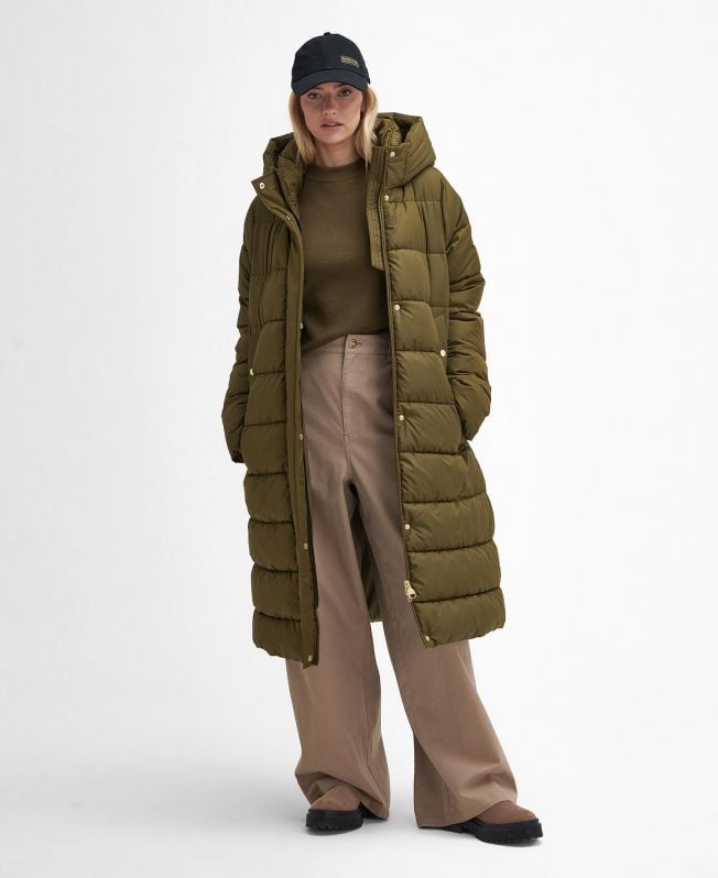 jaqueta puffer longa barron