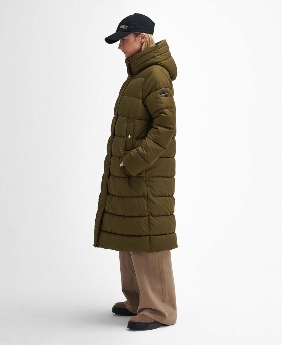 jaqueta puffer longa barron