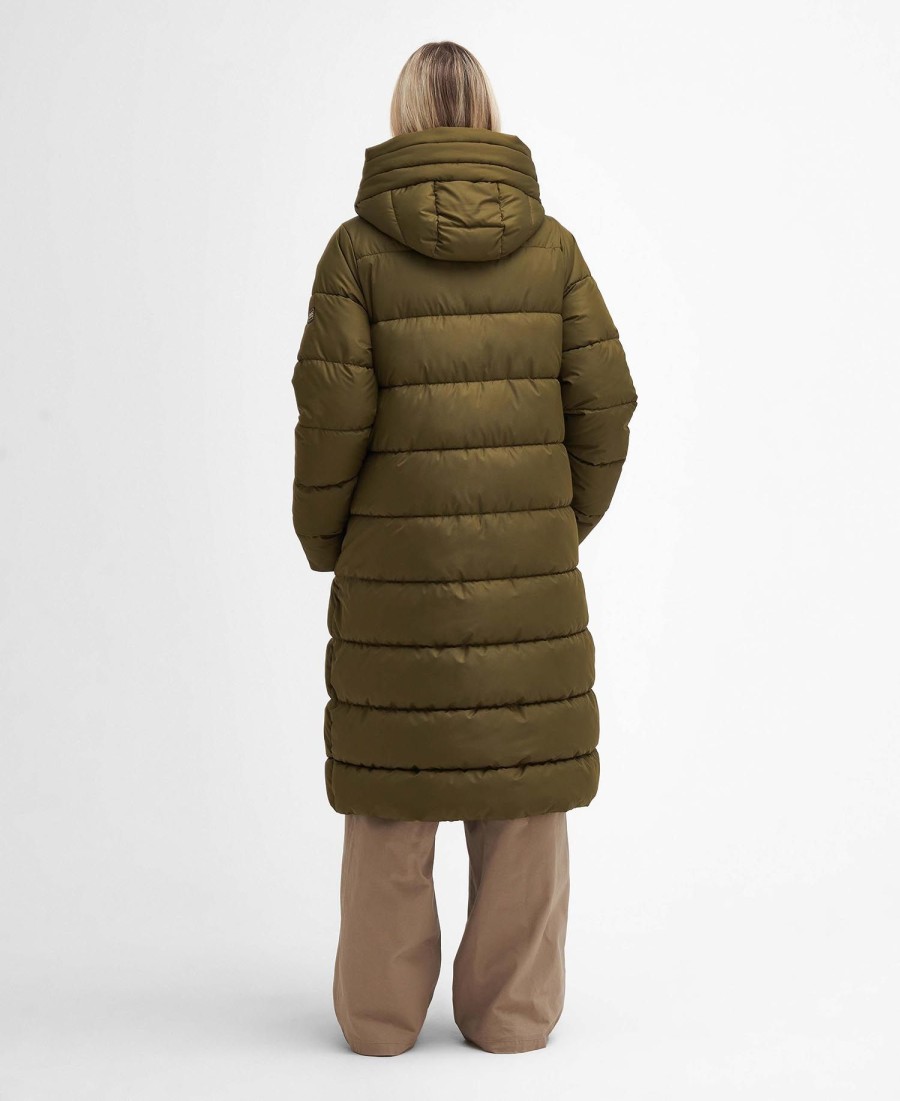 jaqueta puffer longa barron