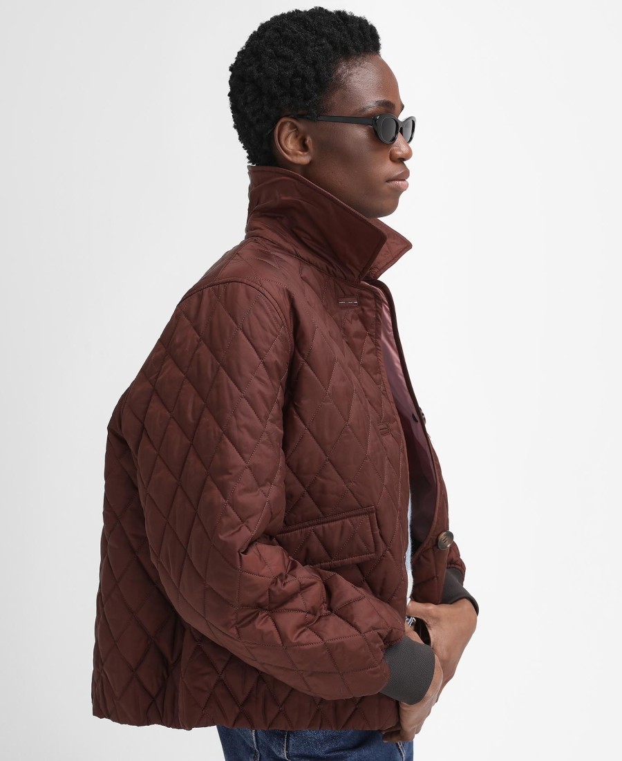 jaqueta acolchoada barbour the edit by alexa jamie