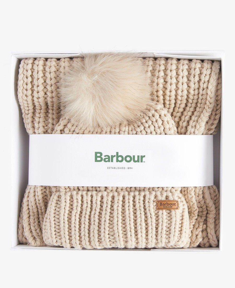 conjunto de presente com gorro e cachecol saltburn