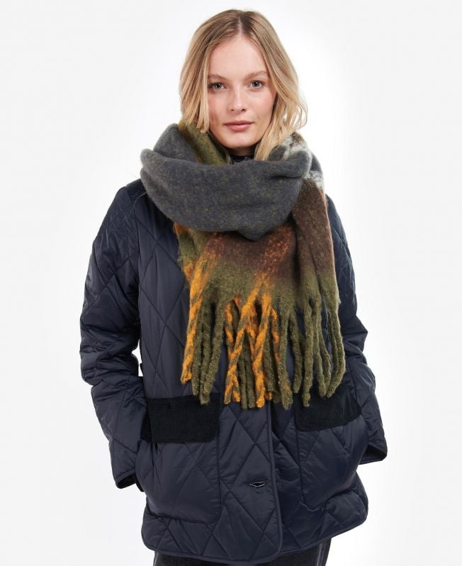 cachecol isla tartan boucle