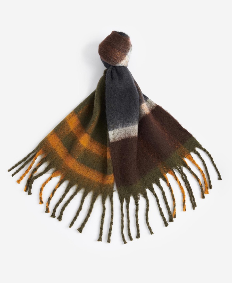 cachecol isla tartan boucle