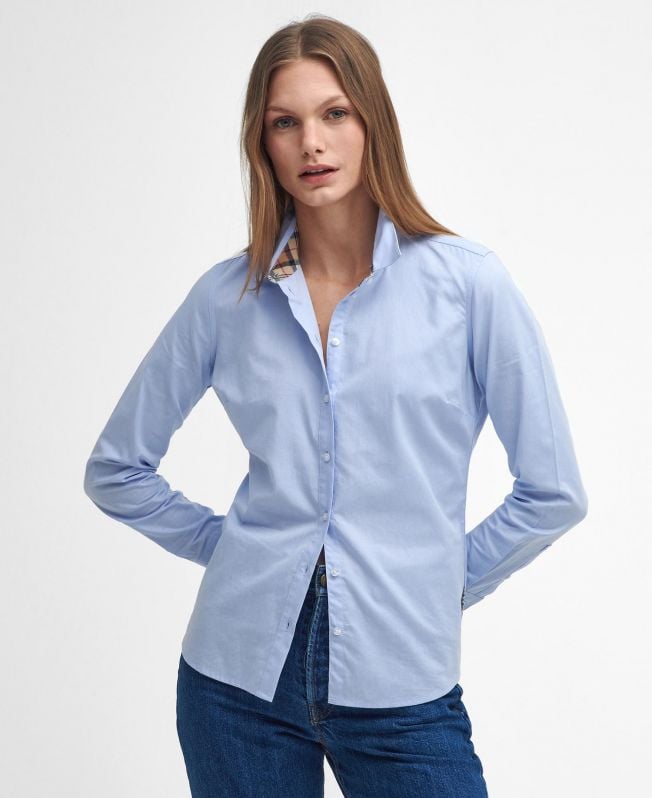 camisa oxford de manga comprida derwent regular