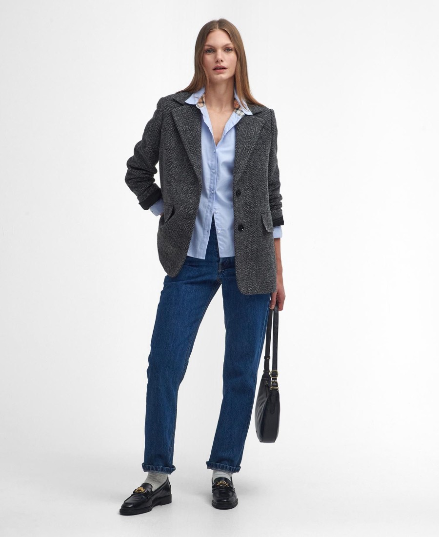camisa oxford de manga comprida derwent regular