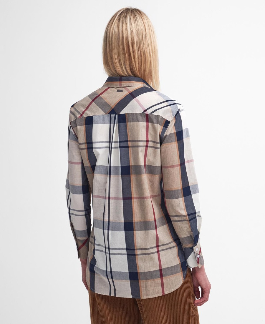 camisa de manga comprida perthshire
