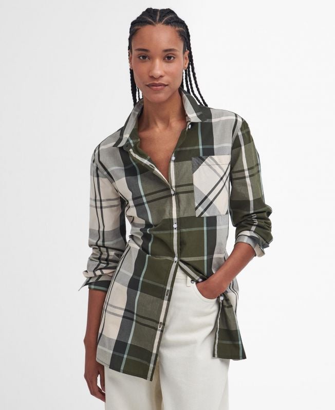 camisa de manga comprida perthshire