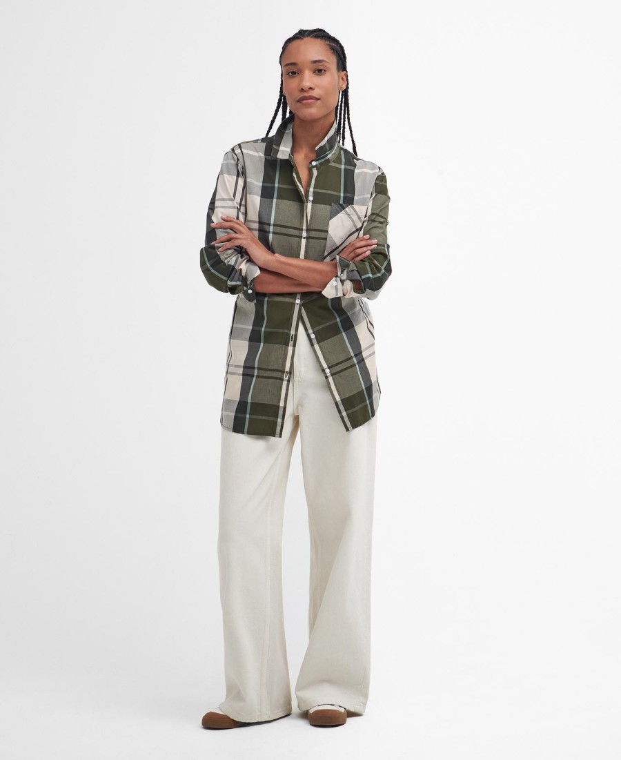 camisa de manga comprida perthshire