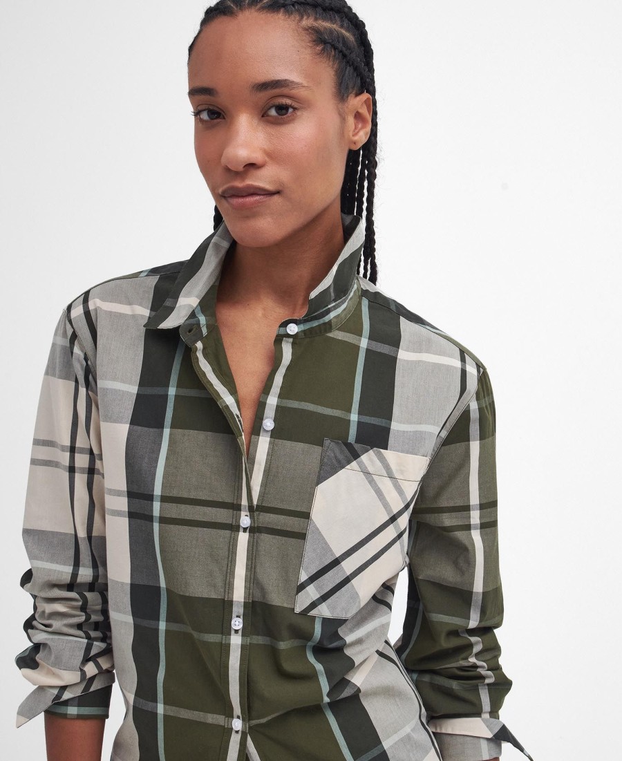 camisa de manga comprida perthshire