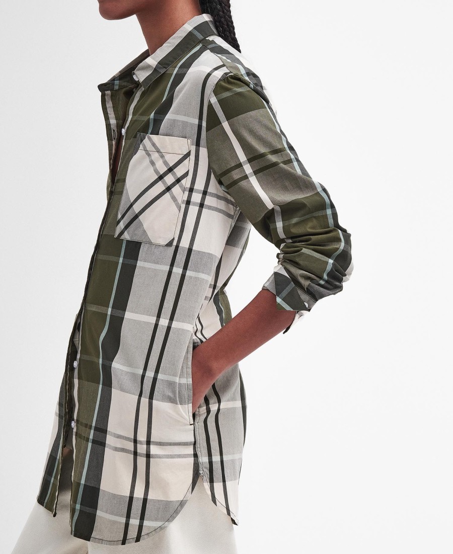 camisa de manga comprida perthshire