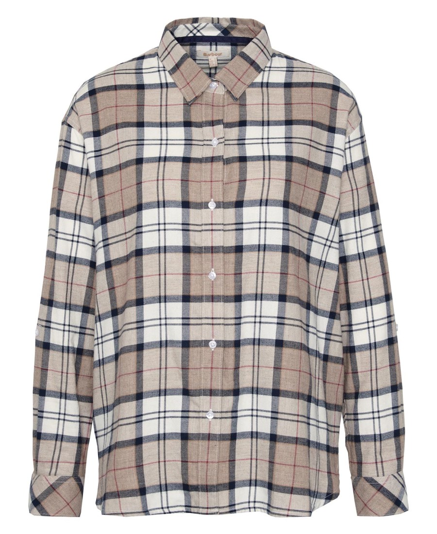 camisa de manga comprida elishaw relaxed
