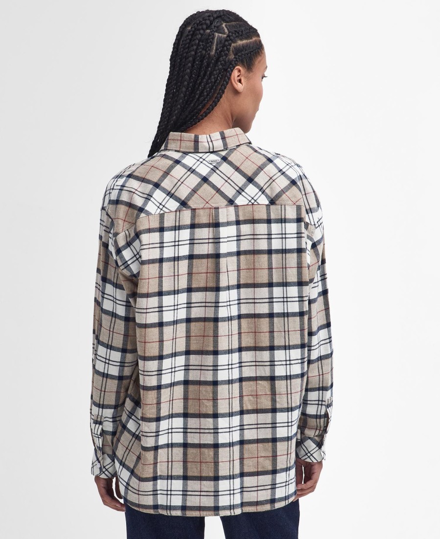 camisa de manga comprida elishaw relaxed
