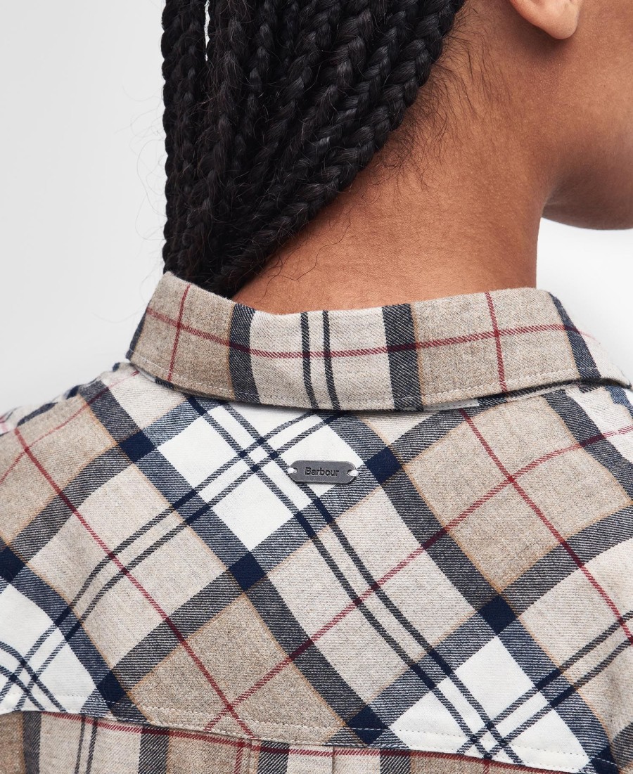 camisa de manga comprida elishaw relaxed