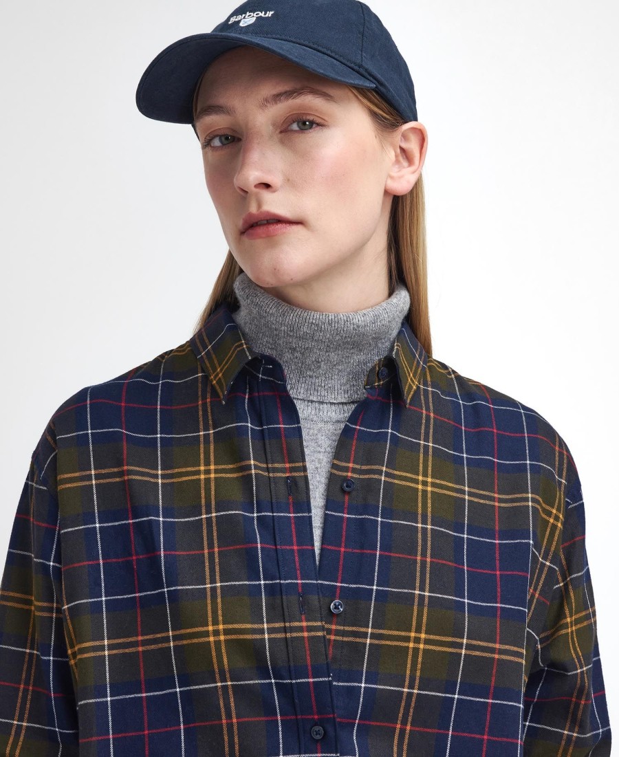 camisa de manga comprida elishaw relaxed