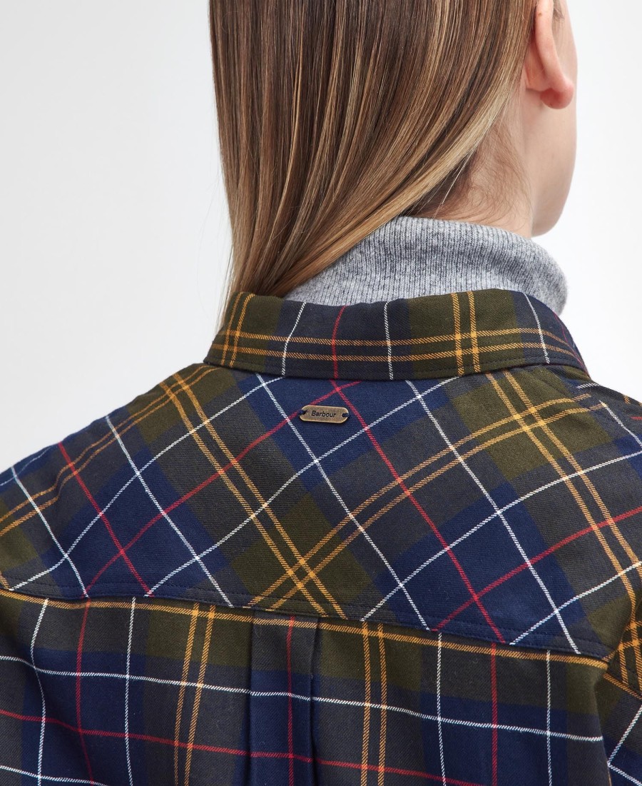 camisa de manga comprida elishaw relaxed