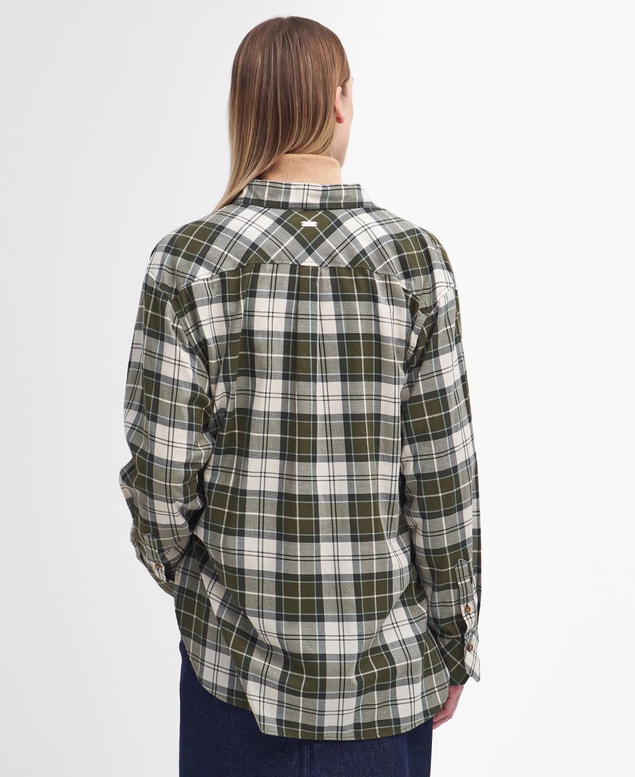 camisa de manga comprida aubrey