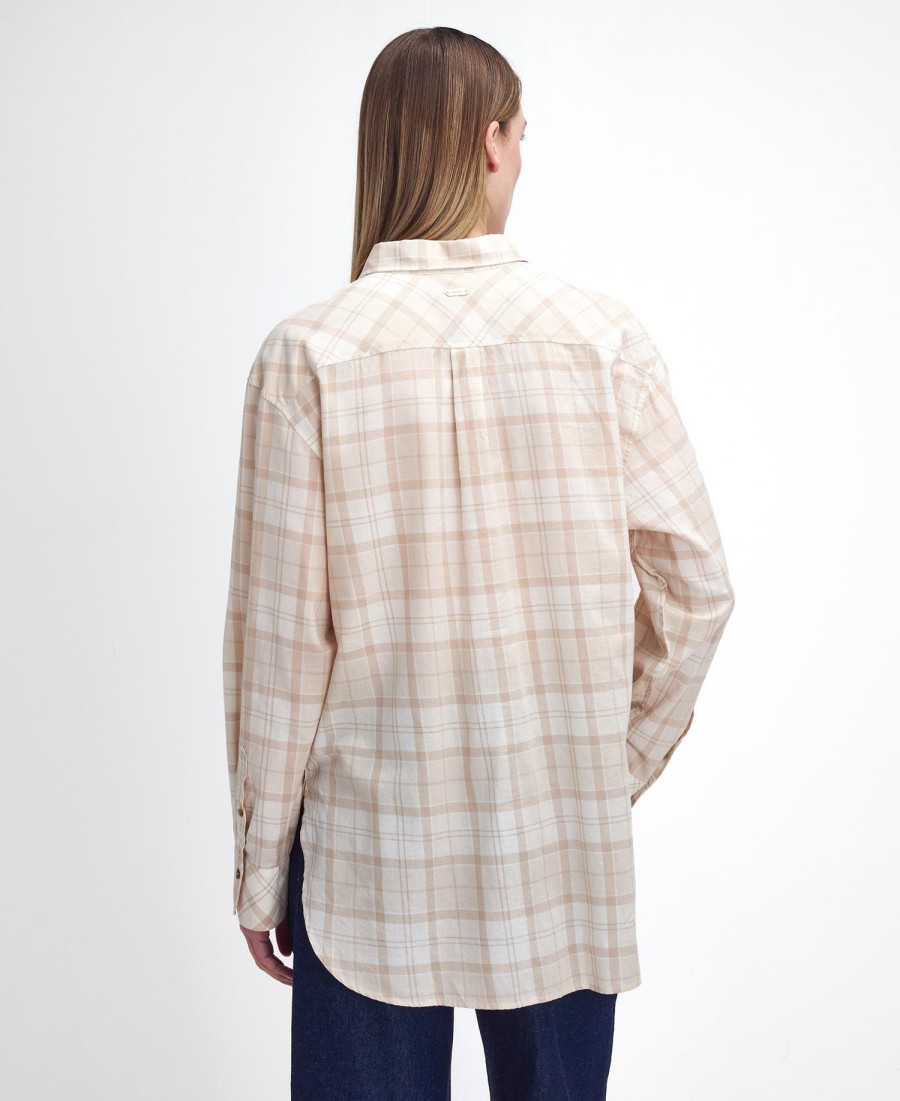camisa aubrey de manga comprida tamanho normal