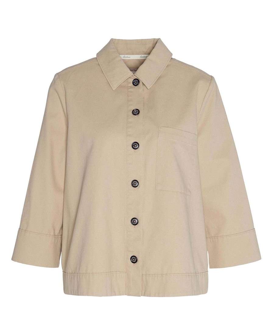 camisa fleur boxy