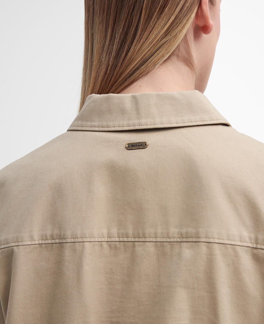 camisa fleur boxy