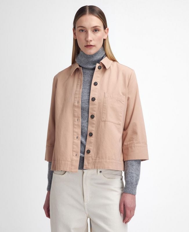 camisa fleur boxy