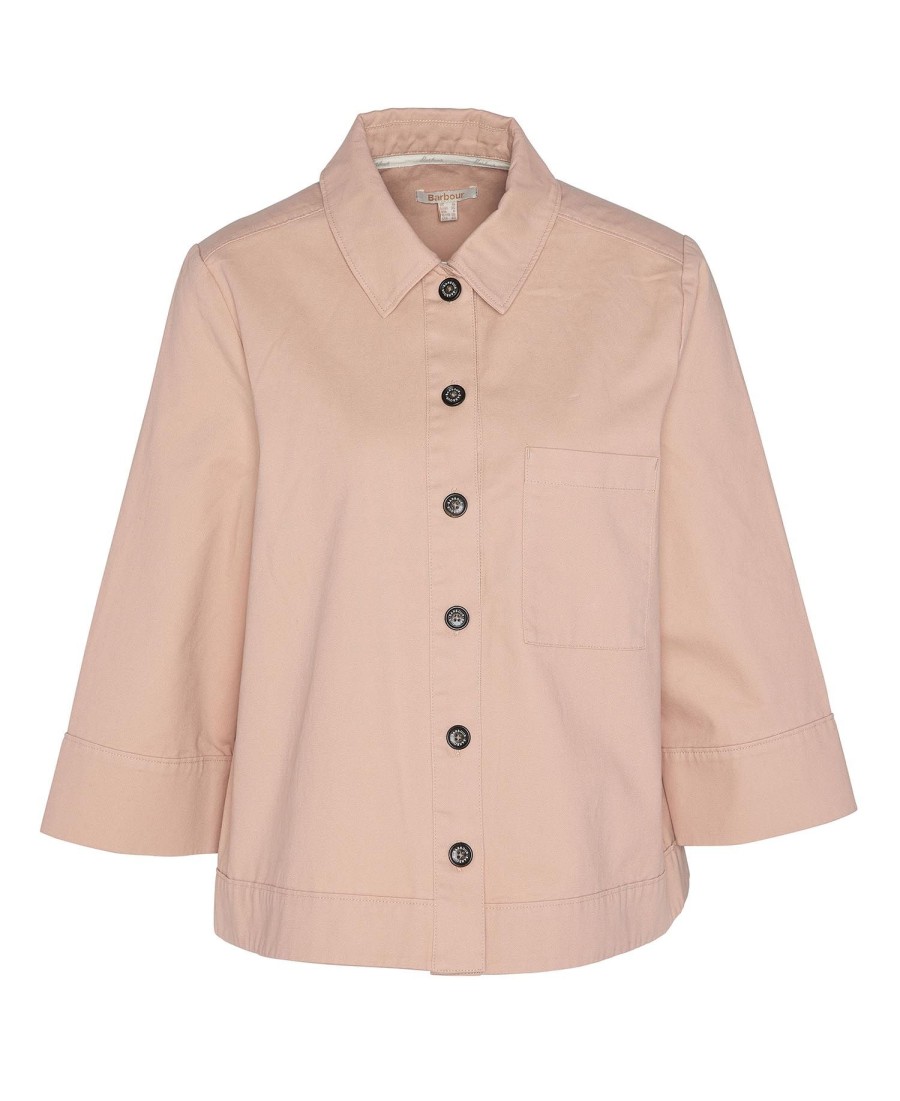 camisa fleur boxy
