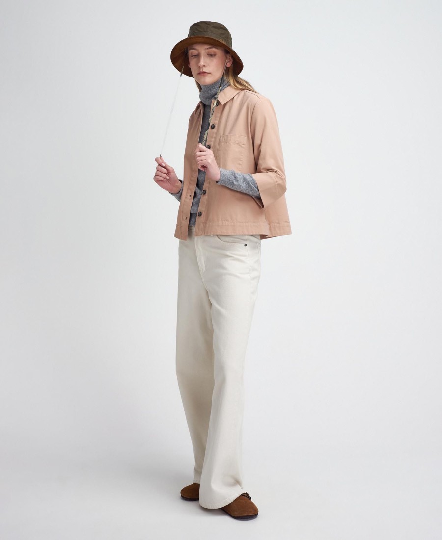 camisa fleur boxy