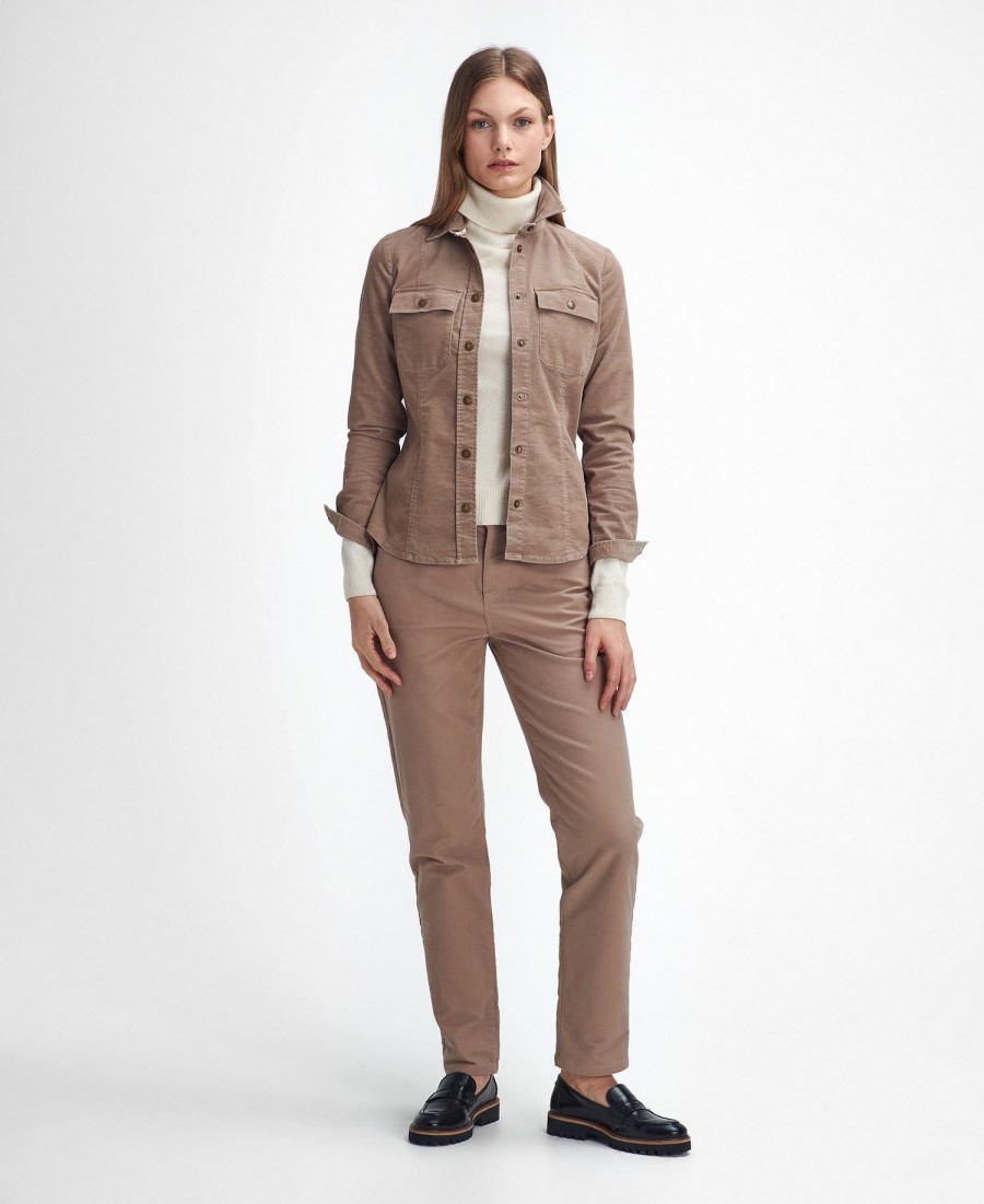 camisa de manga comprida willows cord