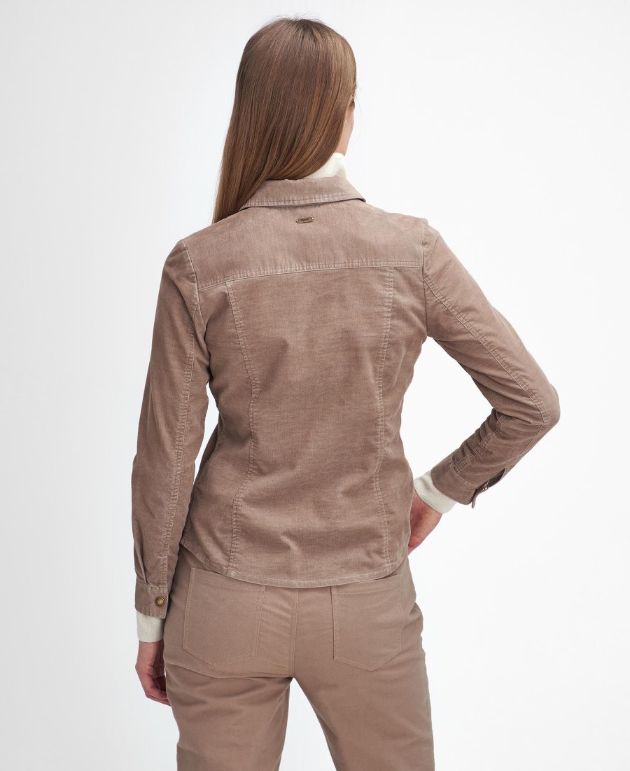 camisa de manga comprida willows cord