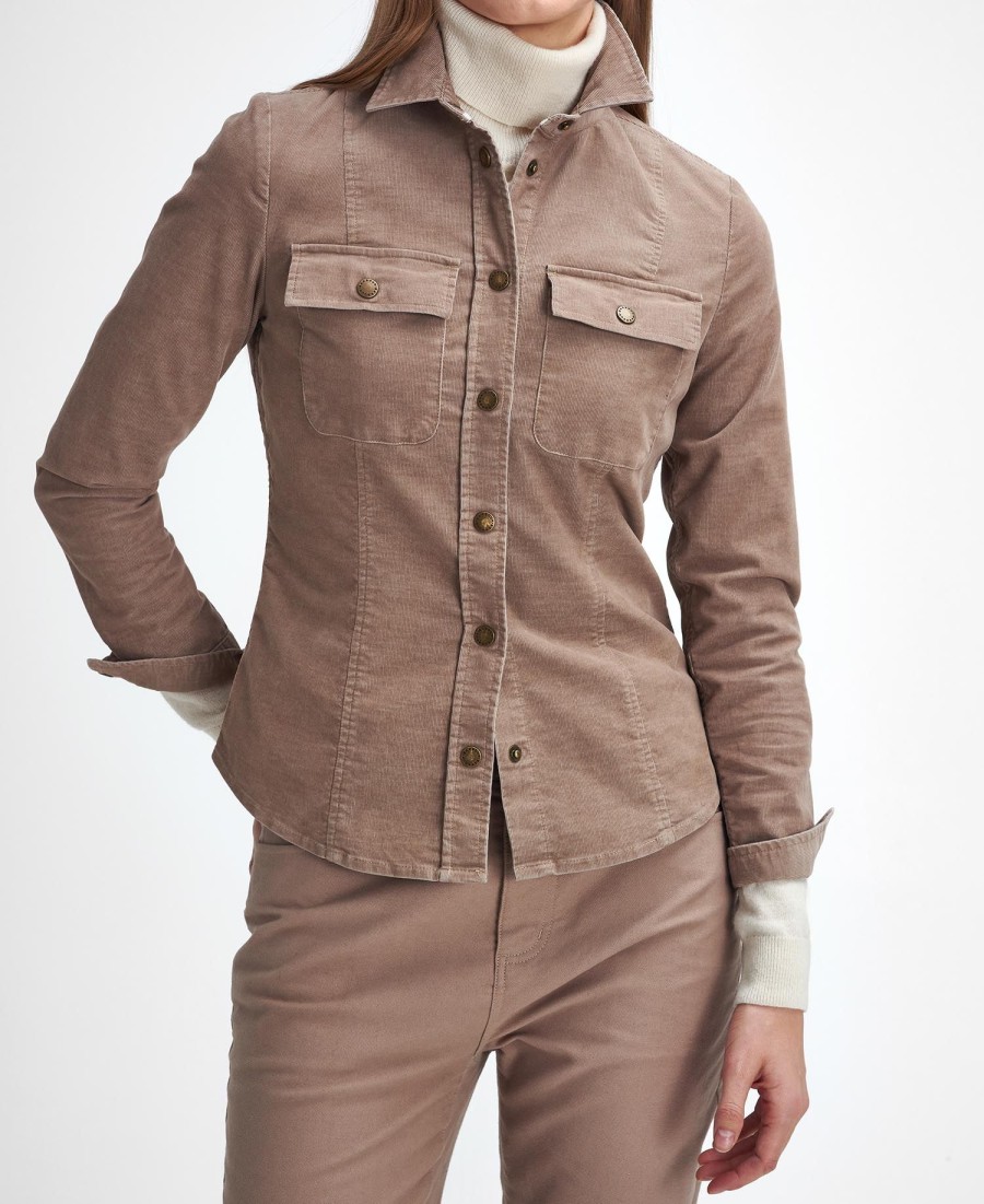 camisa de manga comprida willows cord