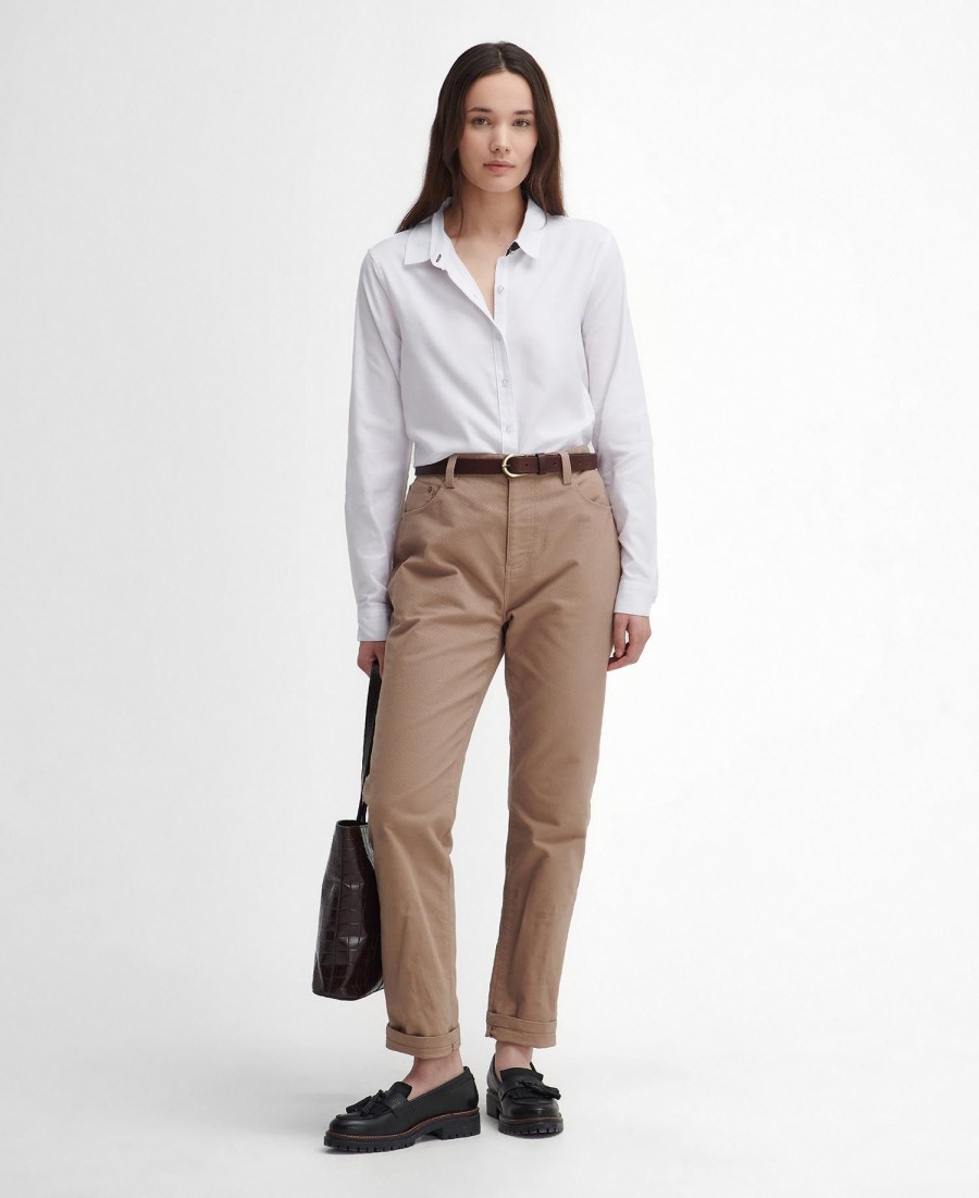 camisa de manga comprida glades relaxed