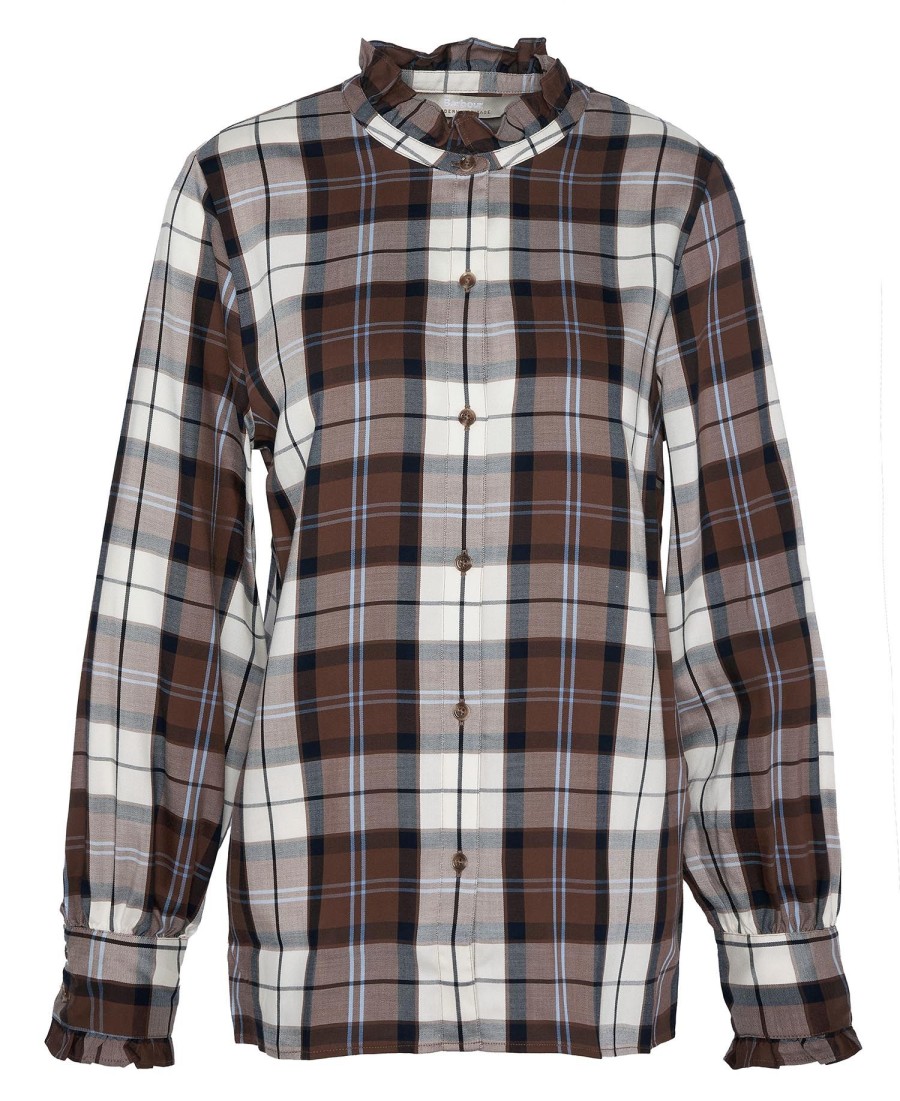 camisa roxa de manga comprida