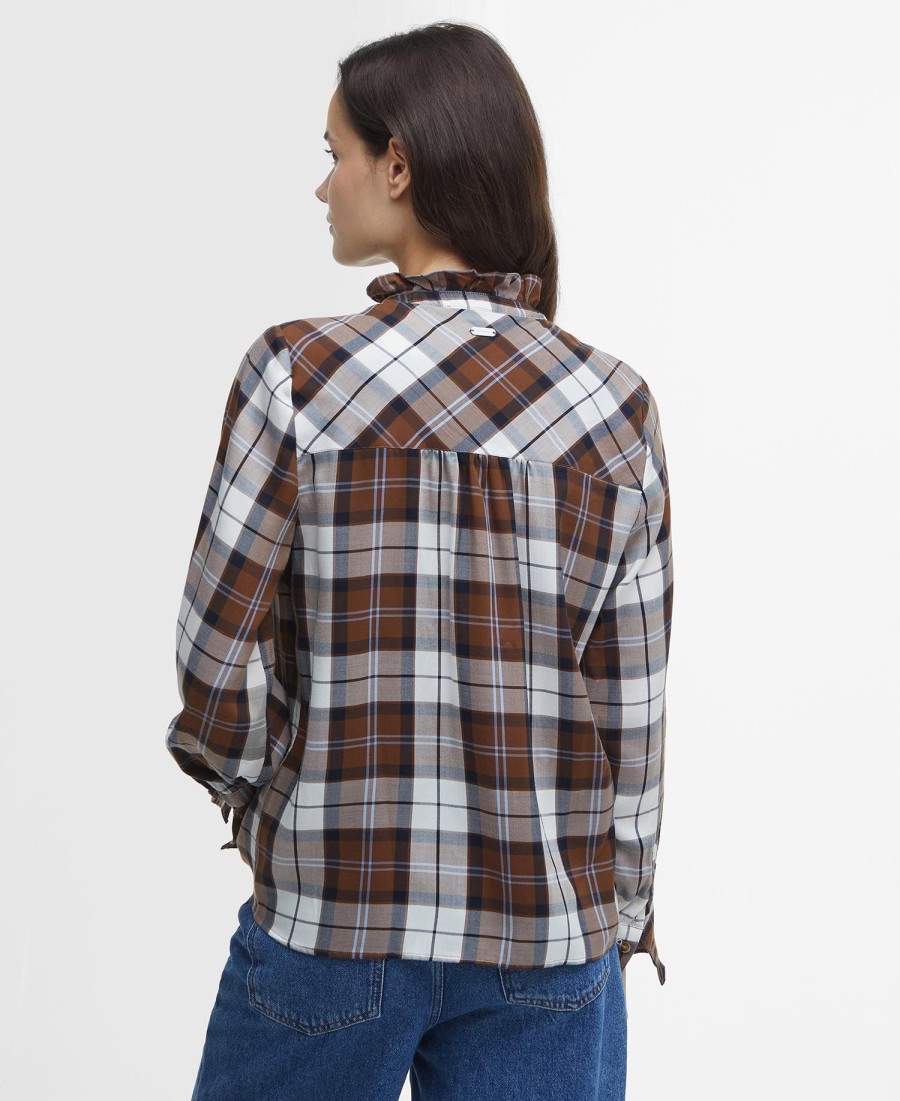 camisa roxa de manga comprida