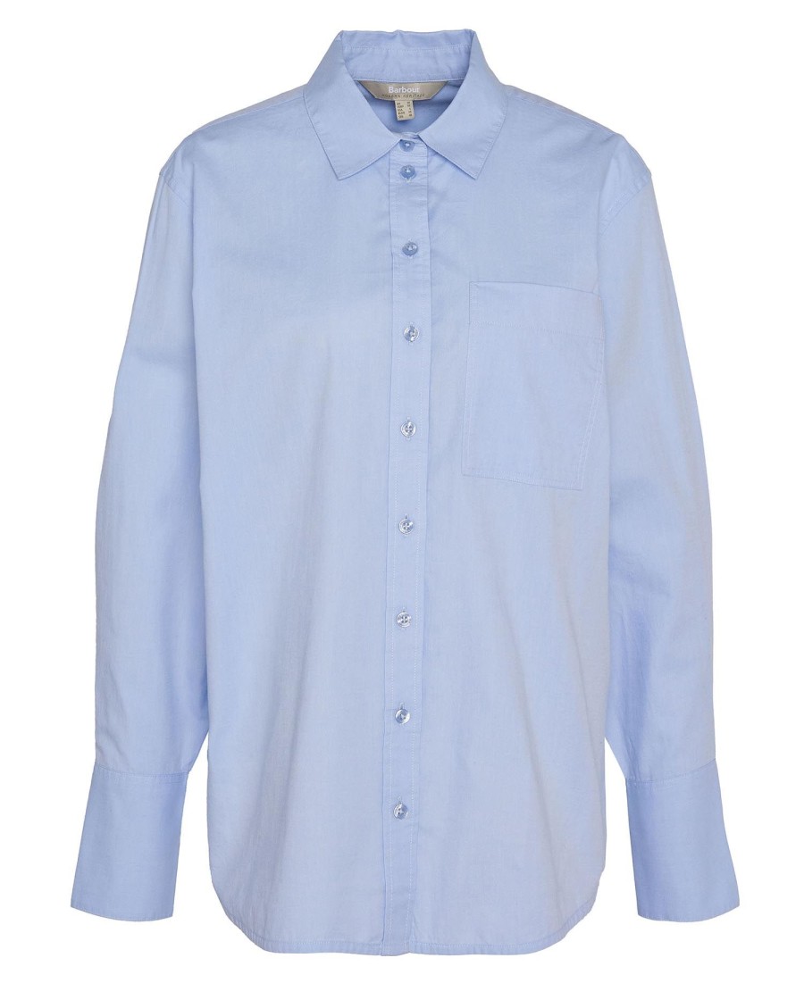 camisa josephine relaxed de manga comprida