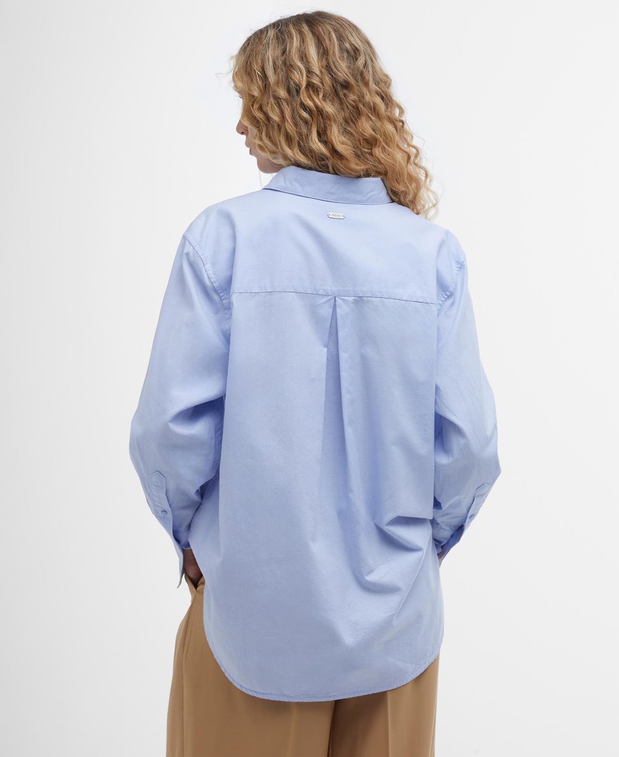 camisa josephine relaxed de manga comprida