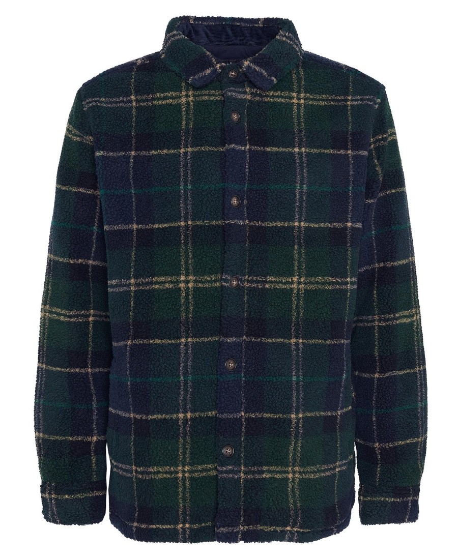 camisa de lã xadrez bryson