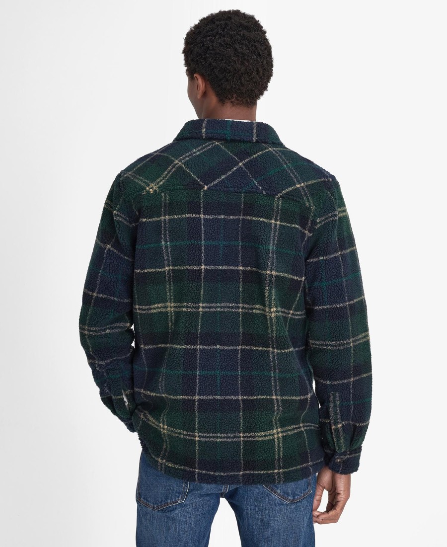 camisa de lã xadrez bryson