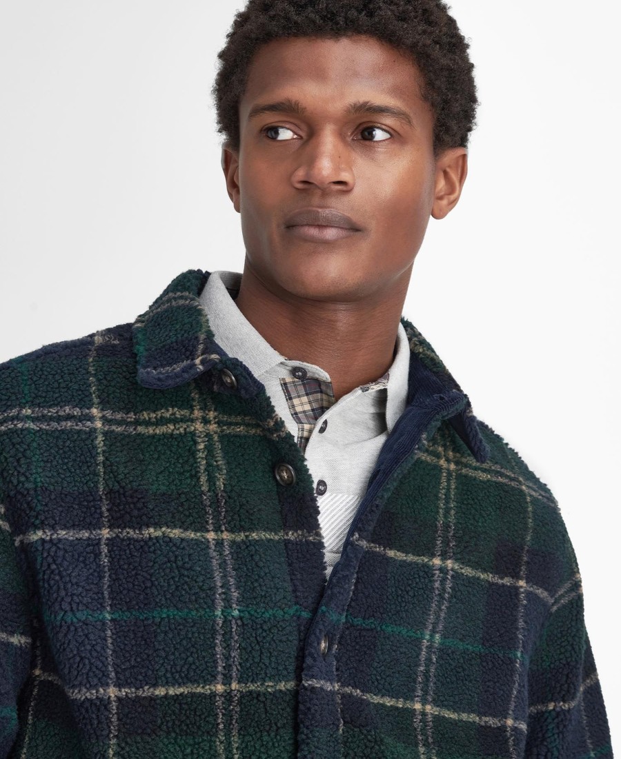 camisa de lã xadrez bryson