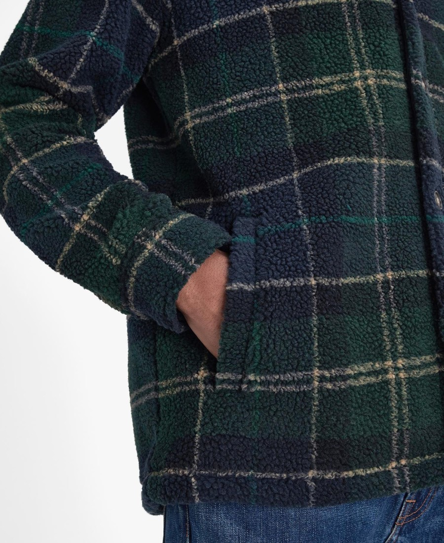 camisa de lã xadrez bryson
